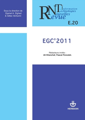 Revue des Nouvelles Technologies de l'Information E 20 : EGC'2011. Exraction et gestion des connaiss