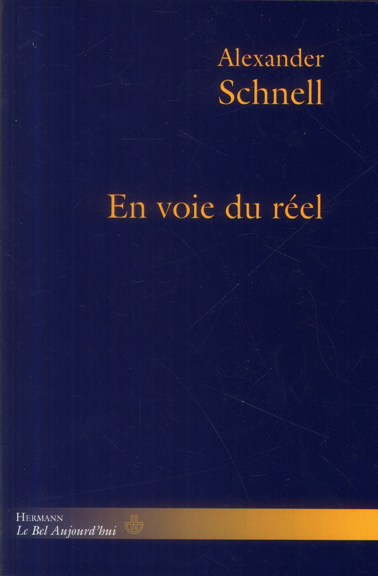 En voie du réel