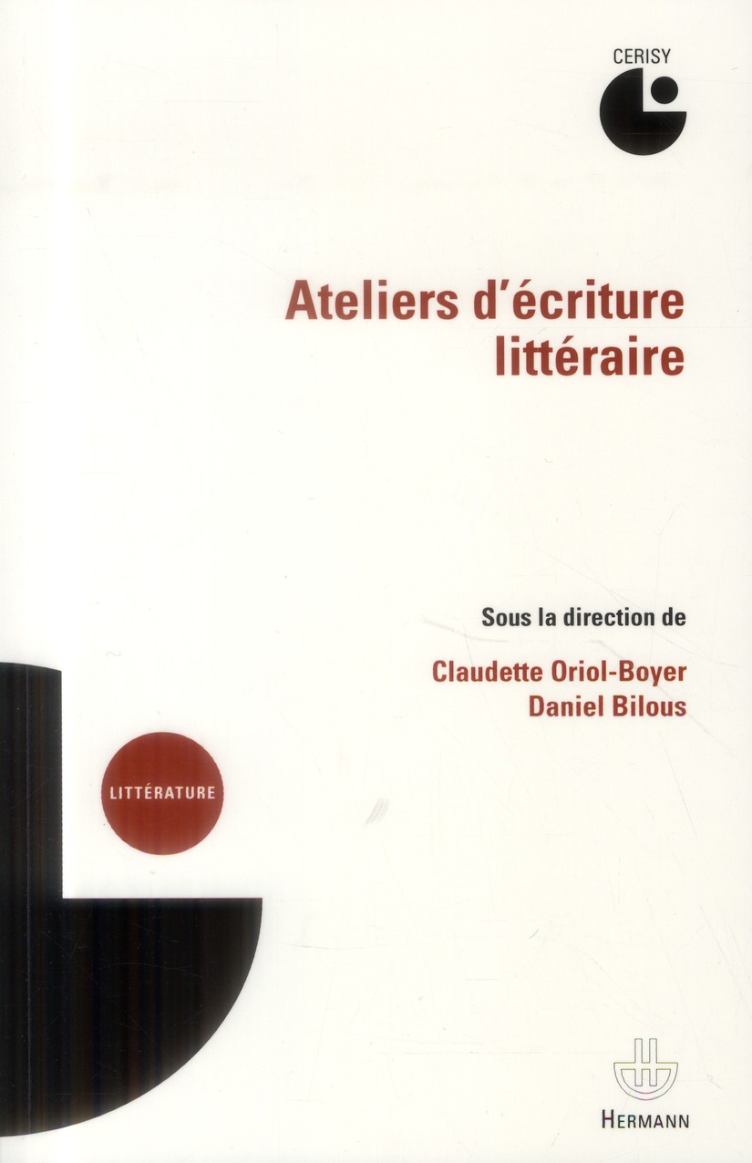 Ateliers d'écriture littéraire