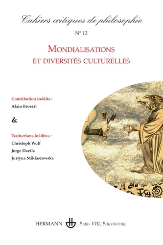 Cahiers critiques de philosophie N° 13, février 2014 : Mondialisations et diversités culturelles