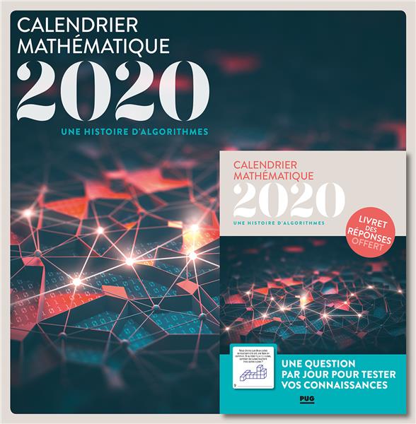 Calendrier mathématique 2020 - Une histoire d'algorithmes