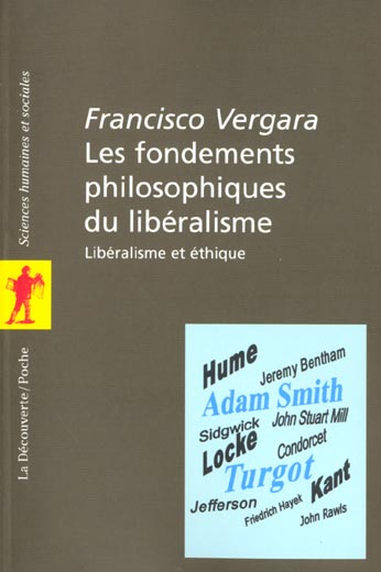 Les fondements philosophiques du libéralisme. Libéralisme et éthique