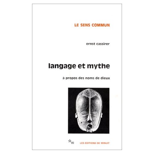 Langage et mythe. A propos des noms de dieux