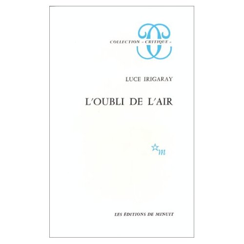 L'Oubli de l'air chez Martin Heidegger