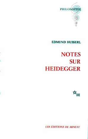 Notes sur Heidegger