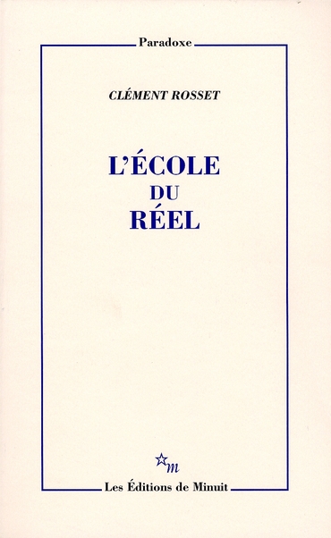 L'école du réel