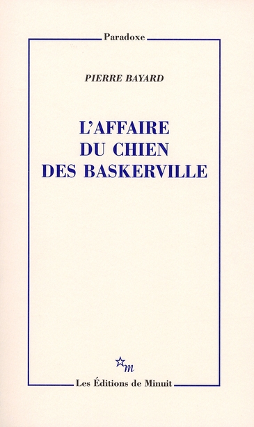 L'affaire du chien des Baskerville