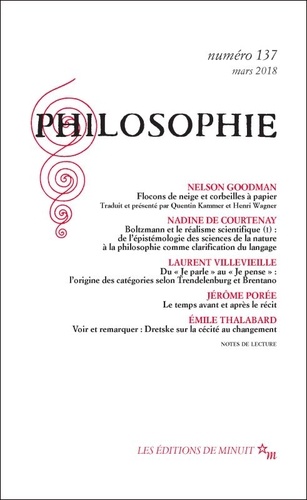 Philosophie N° 137, mars 2018