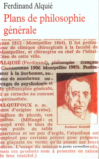 Plans de philosophie générale