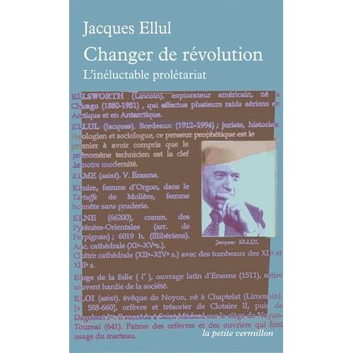 Changer de révolution. L'inéluctable prolétariat