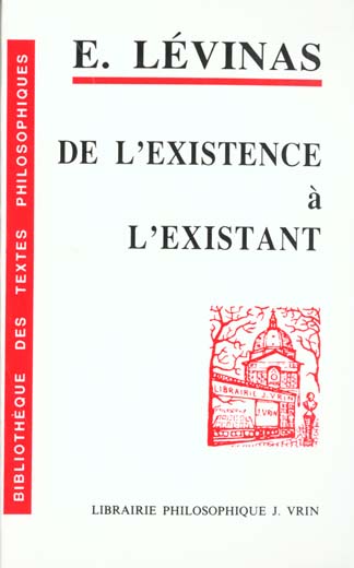 De l'existence à l'existant