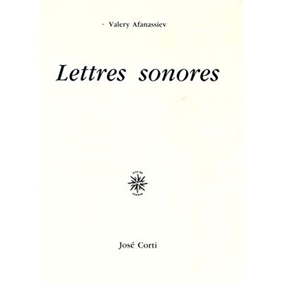Lettres sonores
