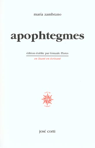 Apophtegmes