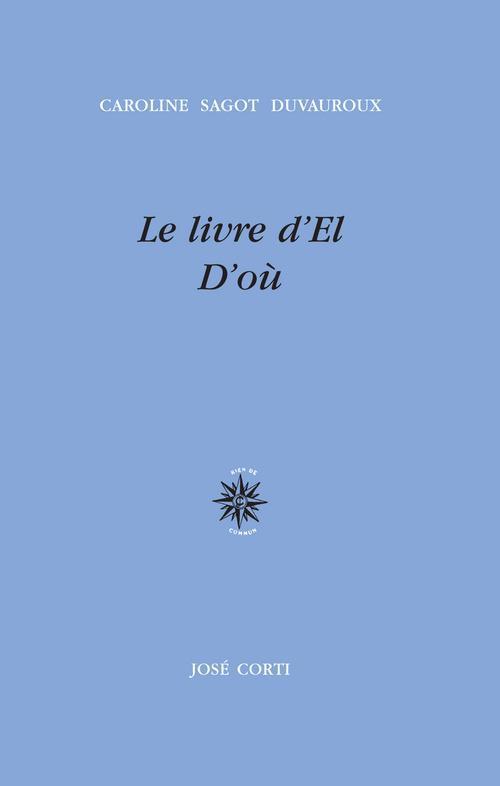 Le livre d'El. D'où