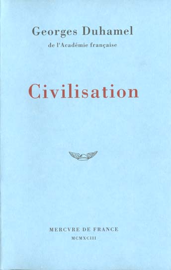 Civilisation. 1914-1917