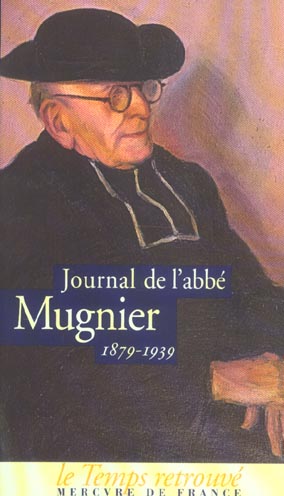 Journal de l'abbé Mugnier (1879-1939)