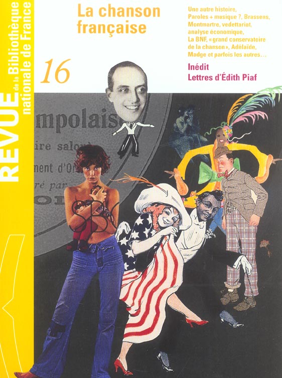 Revue de la Bibliothèque nationale de France N° 16/2004 : La chanson française