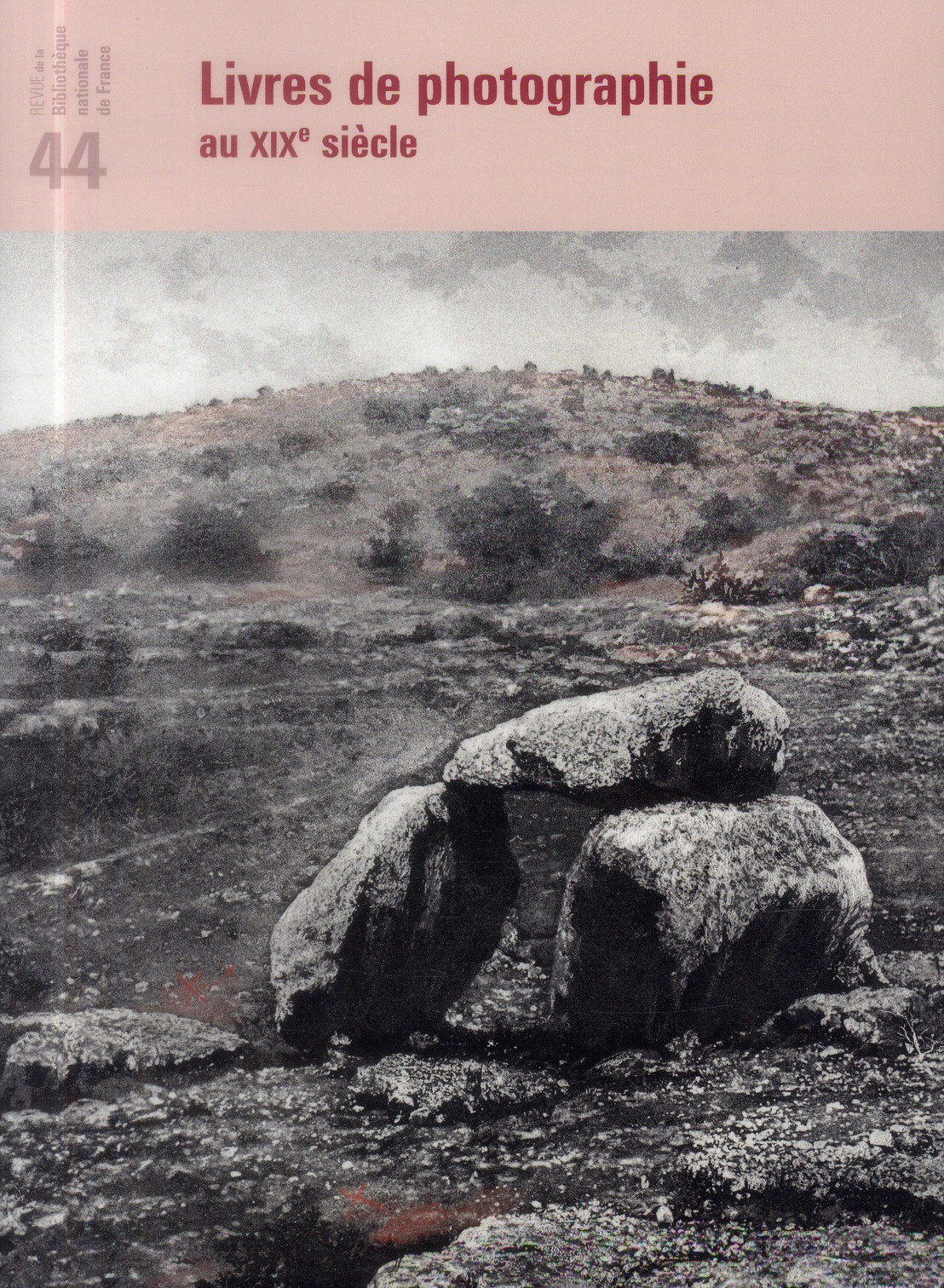 Revue de la Bibliothèque nationale de France N° 44/2013 : Livres de photographie au XIXe siècle