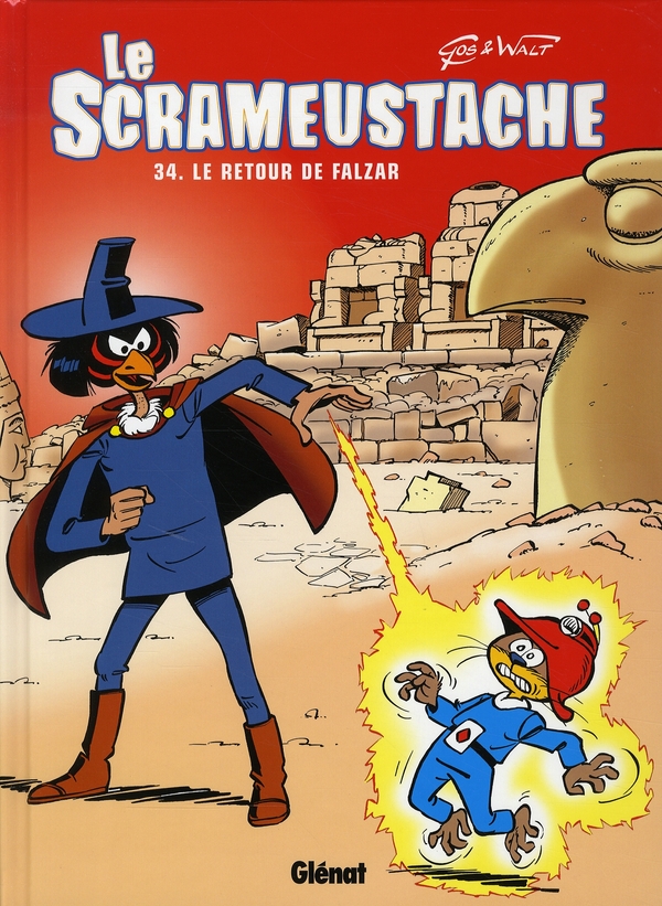 Le Scrameustache Tome 34 : Le retour de Falzar