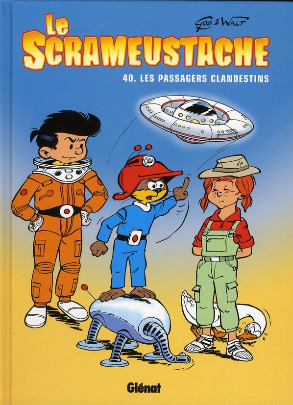 Le Scrameustache Tome 40 : Les passagers clandestins