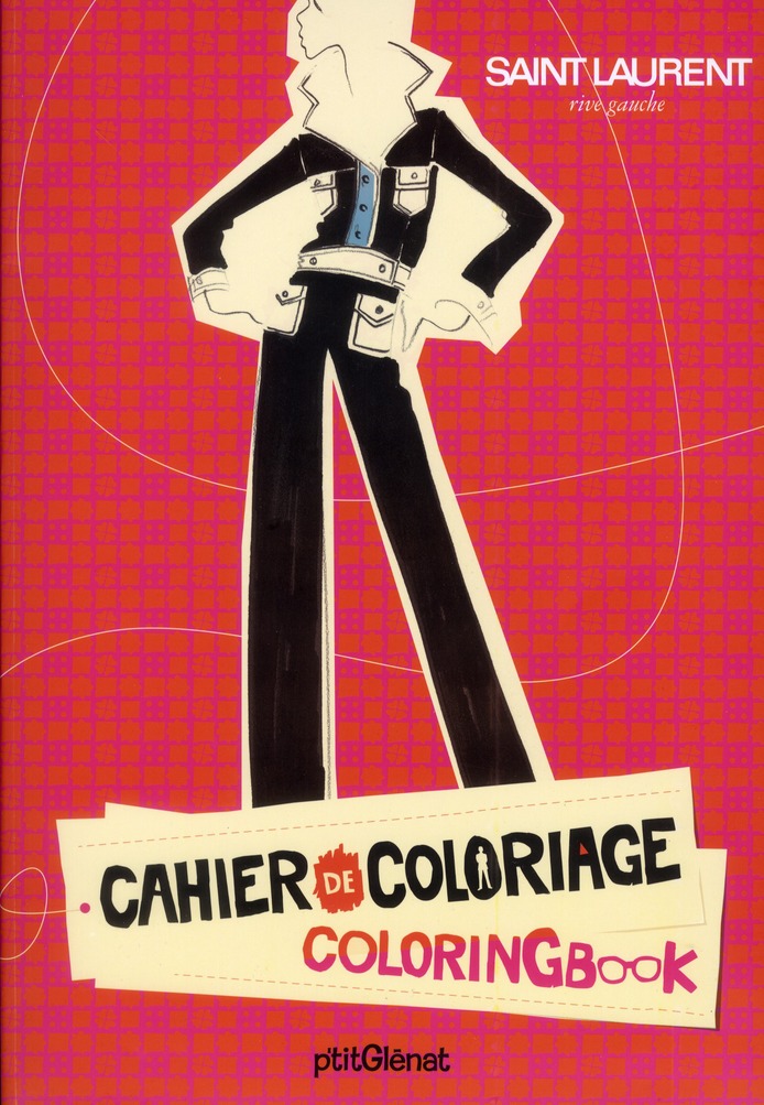 Cahier de coloriage. Prêt-à-porter, prêt à colorier, Edition bilingue français-anglais