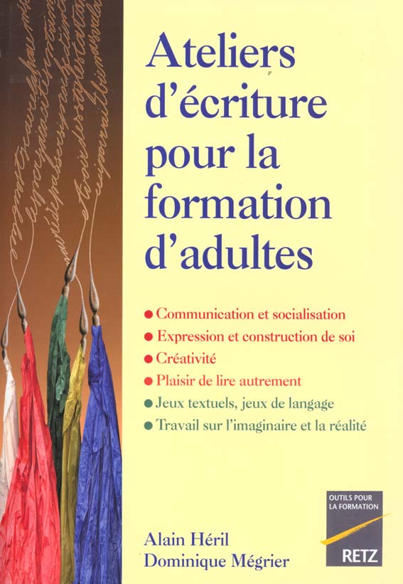 Ateliers d'écriture pour la formation d'adultes
