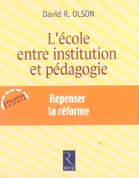 L'école entre institution et pédagogie