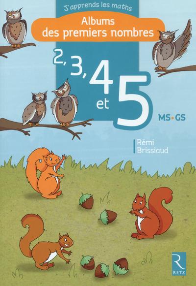 Albums des premiers nombres 2, 3, 4 et 5 MS-GS