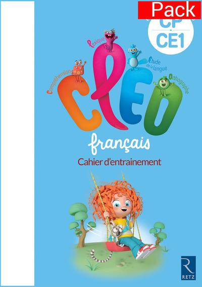 Français CP CE1 Cléo. Pack de 6 cahiers d'entrainement
