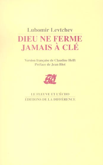 DIEU NE FERME JAMAIS A CLE