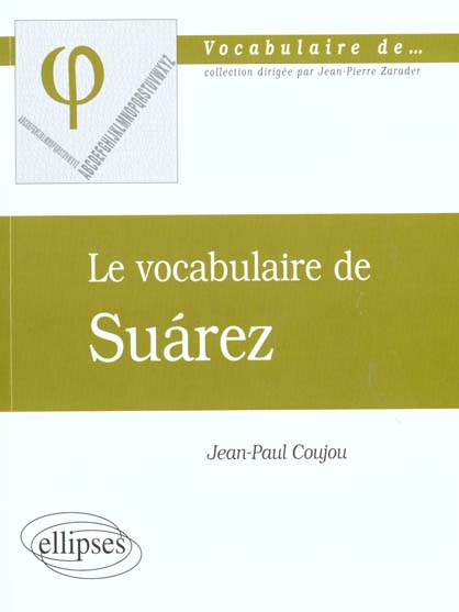 Le vocabulaire de Suarez