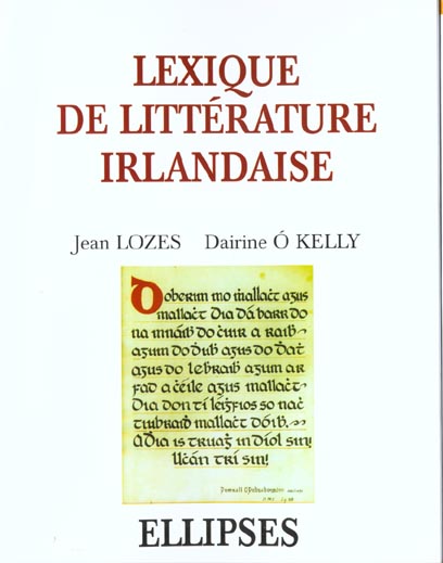 Lexique de littérature irlandaise
