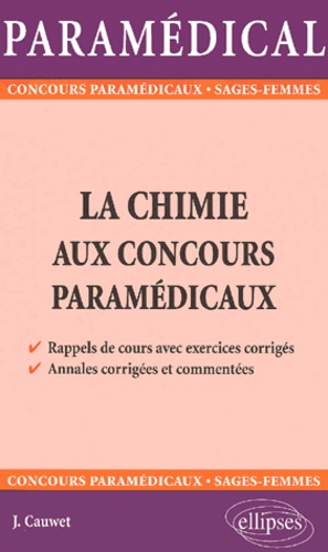 La chimie aux concours paramédicaux
