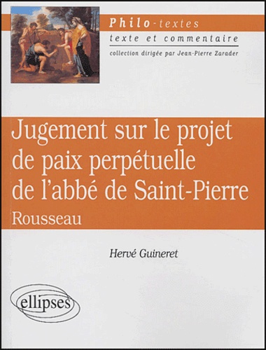Jugement sur le projet de paix perpétuelle de l'abbé de Saint-Pierre