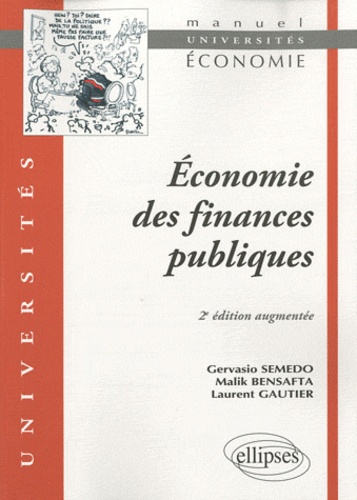 Economie des finances publiques. 2e édition revue et augmentée