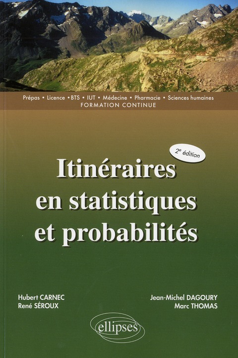 Itinéraires en statistiques et probabilités. 2e édition