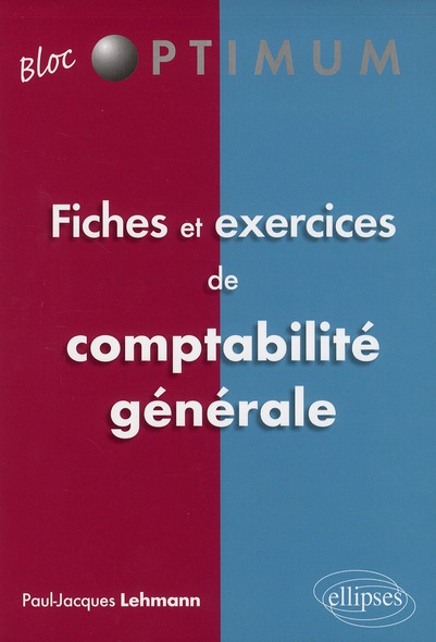 Fiches & exercices de comptabilité générale