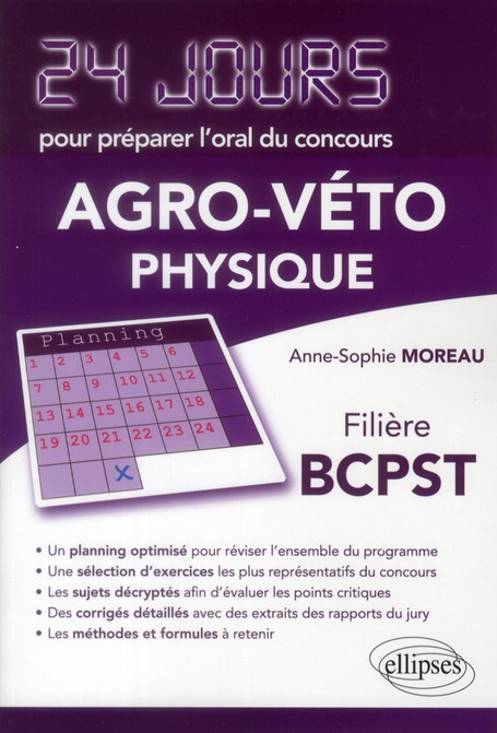 Physique. Concours Agro-Véto, filière BCPST
