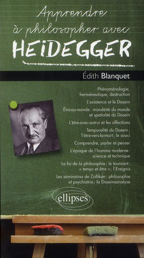 Apprendre à philosopher avec Heidegger