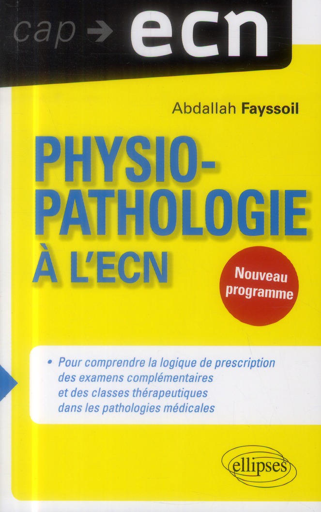Physiopathologie à l'ECN