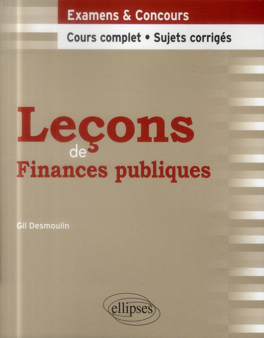 Leçons de finances publiques