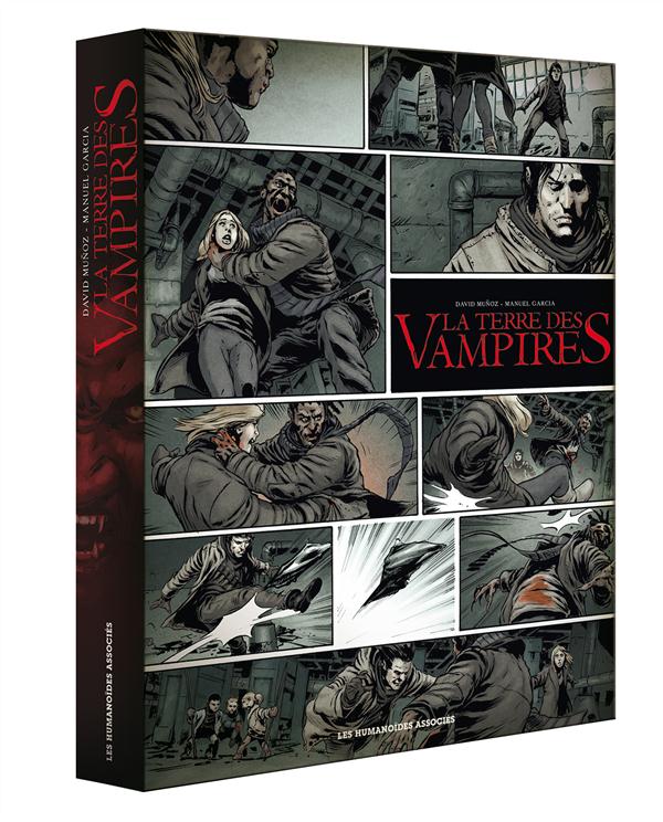 La terre des vampires Intégale : Coffret en 3 volumes : Tome 1 Exode ; Tome 2 Requiem ; Tome 3 Résur