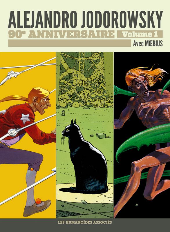 Alejandro Jodorowsky 90e anniversaire Tome 1 : Les yeux du chat ; L'Incal ; Au coeur de l'inviolable