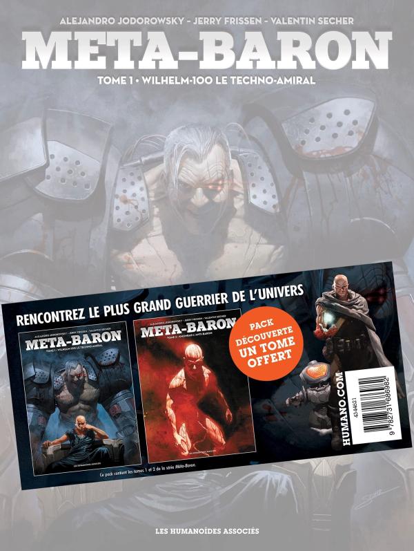 Meta-Baron Tomes 1 et 2 : Wilhelm-100, le techno-amiral ; Khonrad l'Anti-Baron. Pack découverte ave