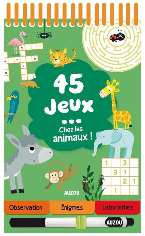 Chez les animaux ! Avec un stylo effaçable