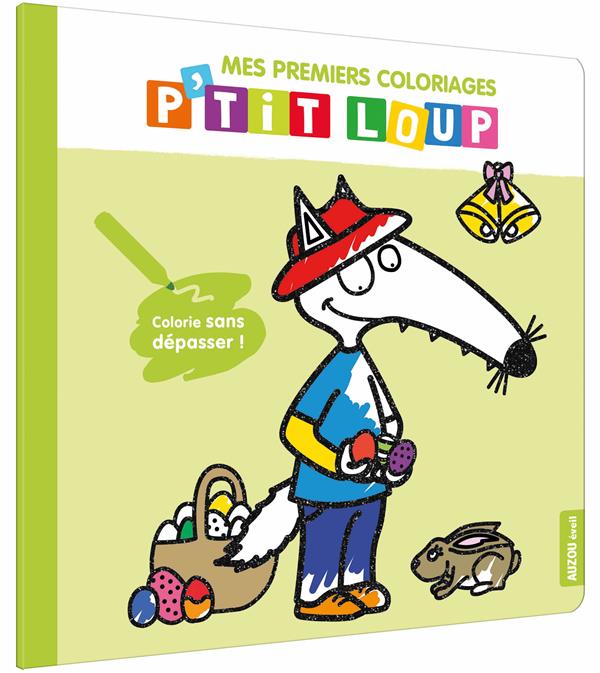 Pâques. Colorie sans dépasser !