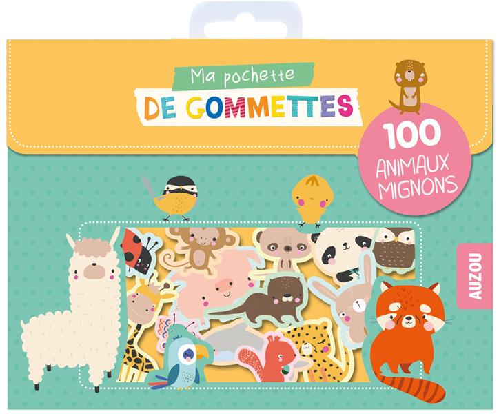 Ma pochette de gommettes. 100 animaux mignons
