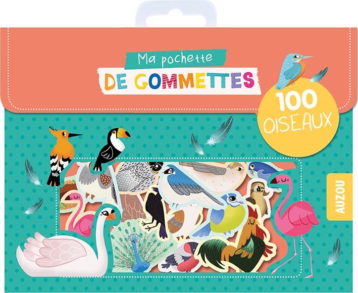 Ma pochette de gommettes. 100 oiseaux