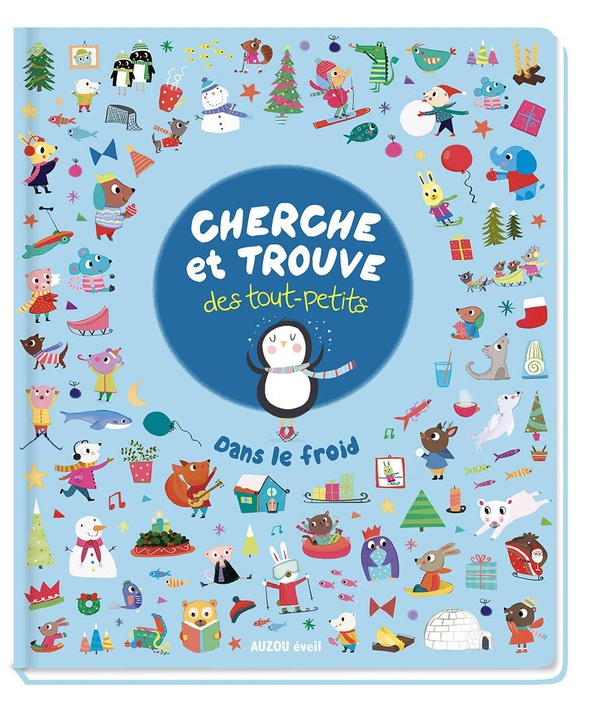 Cherche et trouve des tout-petits dans le froid