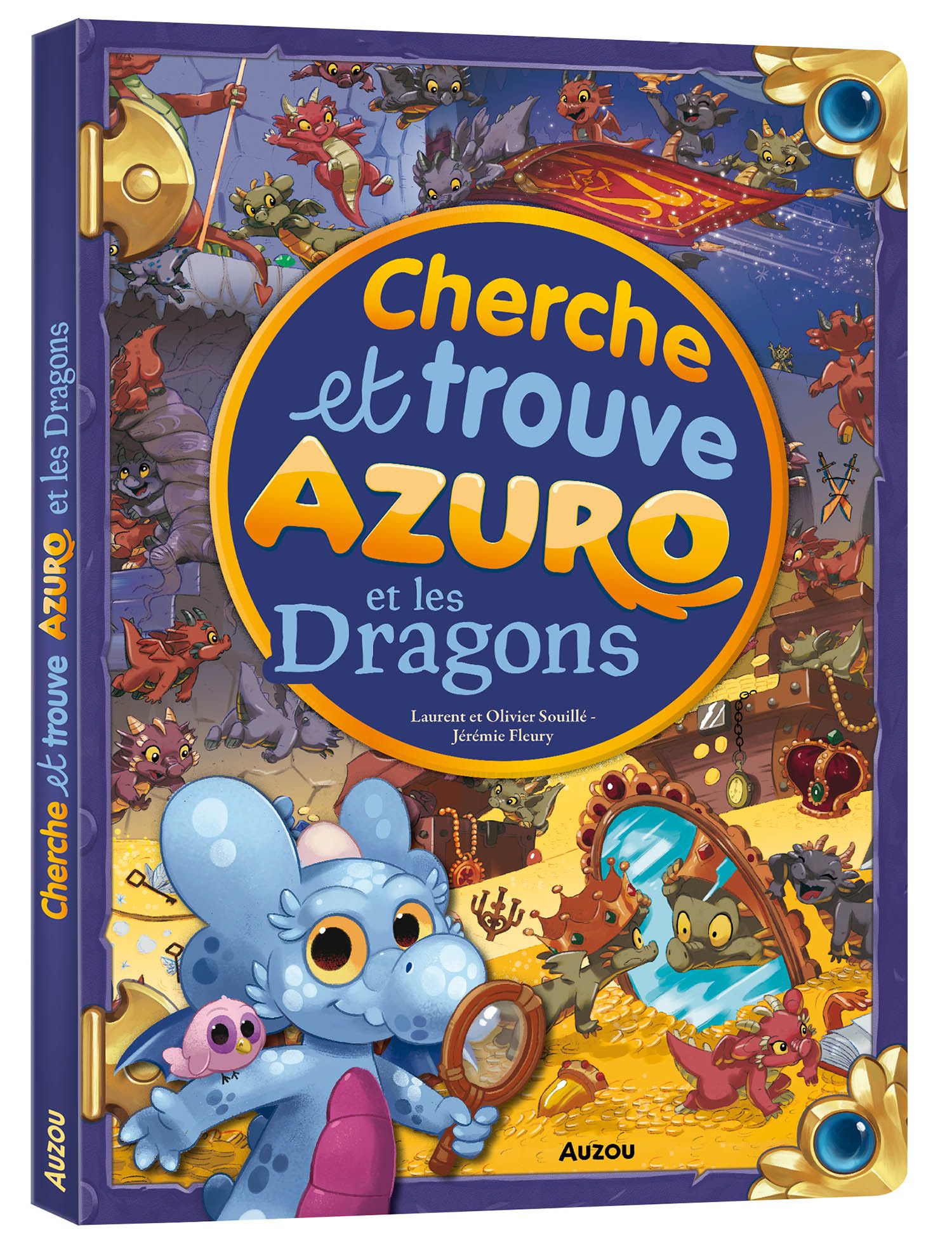 Cherche et trouve Azuro et les Dragons